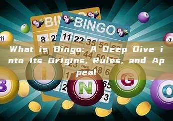 What is Bingo: A Deep Dive into Its Origins, Rules, and Appeal