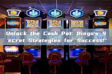 Unlock the Cash Pot: Bingo's Secret Strategies for Success!