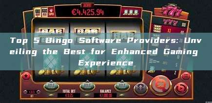 Top 5 Bingo Software Providers: Unveiling the Best for Enhanced Gaming Experience